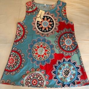 Colorful Tunic Top
